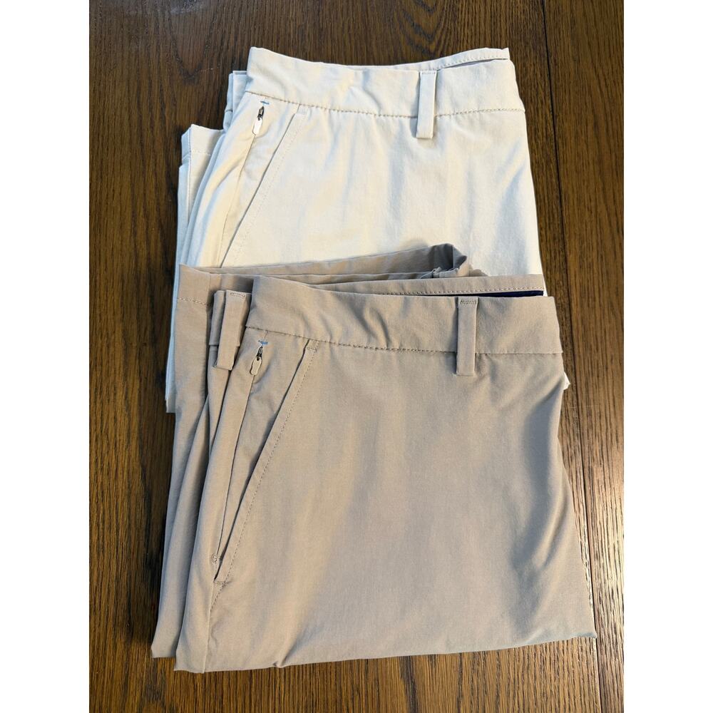 Lot of 2 Vineyard Vines Performance 10 Inch On-The-Go Shorts Men's 35
